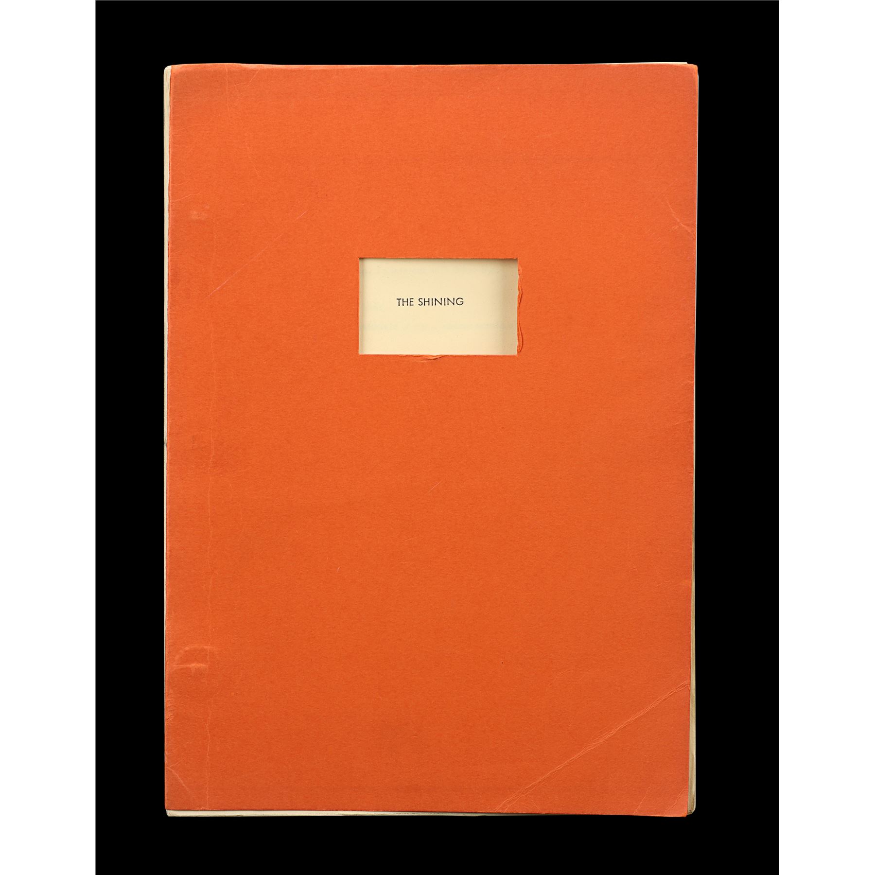 Kubrick Script Lot #327: THE SHINING (1980) - Stanley Kubrick's Hand-Annotated ...