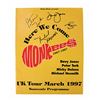 Image 2 : Lot #564: MONKEES, THE - UK Tour March 1997 Programme Autographed by Micky Dolenz, Michael Nesmith, 