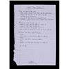 Image 2 : Lot #577: OASIS - Complete Set of (What's the Story) Morning Glory? Album Song Lyrics Handwritten by