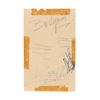 Image 1 : Lot #617: THE ROLLING STONES - Mick Jagger, Keith Richards, Charlie Watts, and Bill Wyman Autographe