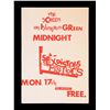 Image 1 : Lot #626: SEX PISTOLS, THE - "The Screen On Islington Green" Concert Flyer