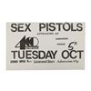 Image 1 : Lot #627: SEX PISTOLS, THE - 400 Ballroom Torquay Concert Handbill