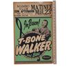 Image 2 : Lot #635: T-BONE WALKER - T-Bone Walker and Band at the Mambo Club Window Card