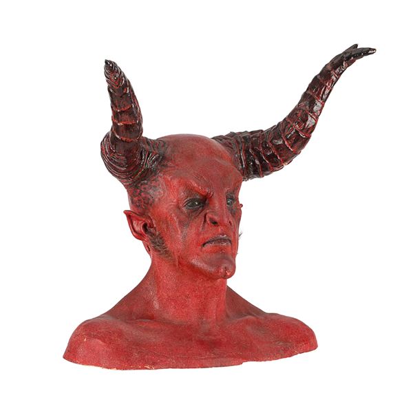 Lot #641: TENACIOUS D IN THE PICK OF DESTINY (2006) - Satan (Dave Grohl) Lifecast Bust and Prostheti