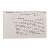 Image 2 : Lot #736: PERSONAL ITEMS - Anthony Daniels Collection: Headed Notecard from Alec Guinness and Theatr