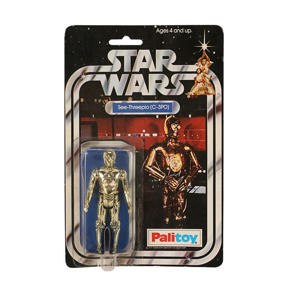 Lot #757: STAR WARS TOYS - Anthony Daniels Collection: Vintage C-3PO Palitoy Figure