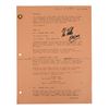 Image 2 : Lot #1086: FRIDAY THE 13TH PART VII: THE NEW BLOOD (1988) - Kane Hodder Autographed Script Revision 