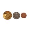 Image 1 : Lot #1158: HARRY POTTER AND THE PHILOSOPHER'S STONE (2001) - Three Gringotts Coins