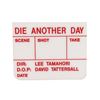 Image 1 : Lot #1295: JAMES BOND: DIE ANOTHER DAY (2002) - Mini Clapperboard