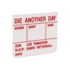 Image 2 : Lot #1295: JAMES BOND: DIE ANOTHER DAY (2002) - Mini Clapperboard