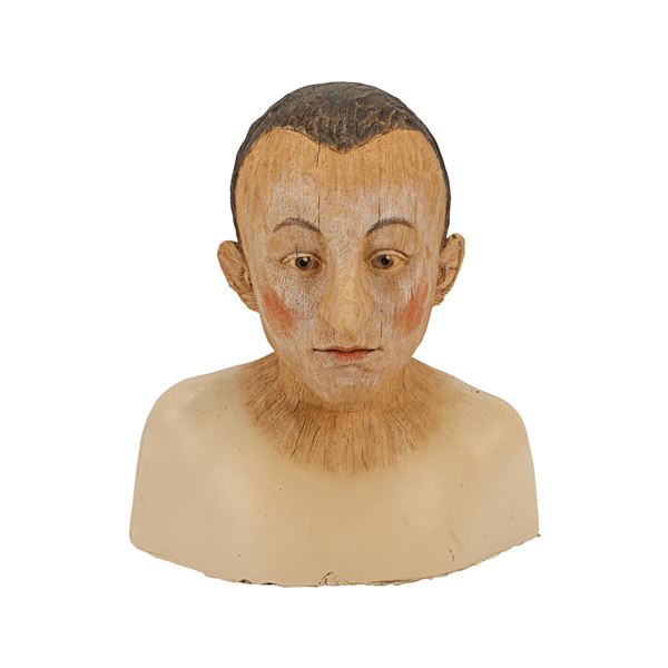 Lot #1457: PINOCCHIO (2019) - Pinocchio (Federico Lelapi) Test Make-up Bust