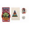 Image 2 : Lot #1603: STAR WARS: THE EMPIRE STRIKES BACK (1980) - Fourth Draft Script with Badges, Patch, Stick