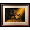 Image 1 : Lot #1629: STAR WARS EXPANDED UNIVERSE - William Plumb Collection: Framed Hand-painted Cathleen Thol