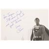 Image 2 : Lot #1666: SUPERMAN (1978) - Christopher Reeve Autographed Still