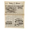 Image 8 : Lot #1671: SUPERMAN III (1983) - Set of Four Daily Planet Newspapers