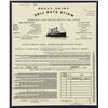 Image 2 : Lot #1696: TITANIC (1997) - Mirror-image Printed Third-class Ticket