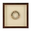 Image 1 : Lot #1702: TITANIC (1997) - Framed Miniature Life Preserver