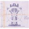 Image 3 : Lot #1709: TITANIC (1997) - Blueprints and Pictures of the Titanic's Wheel, Telemotor and Binnacle