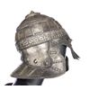 Image 11 : Lot #1720: TROY (2004) - Paris' (Orlando Bloom) Stunt Breastplate and Bracers with Trojan Helmet and