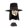 Image 1 : Lot #1732: V FOR VENDETTA (2005) - V Face Mask and Wig Hat