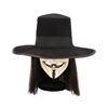 Image 7 : Lot #1732: V FOR VENDETTA (2005) - V Face Mask and Wig Hat
