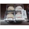 Image 2 : 8-Autographed Baseball In Showcase - 8 X $