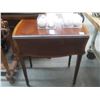 Image 1 : Small Mahogany Drop Leaf Table