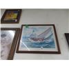 Image 1 : Framed Wall Art " A Good Breeze Sailing" Art Sessions - 24 x 30