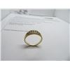 Image 2 : 14K YG Diamond Band w/16 Round Cut Diamonds.  Diamonds are Channel Set