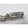 Image 3 : 14K WG Diamond Bracelet w/132 Round Cut Diamonds.  Diamonds Are Prong Set