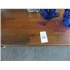 Image 2 : Small Mahogany Coffee Table w/Cast Legs