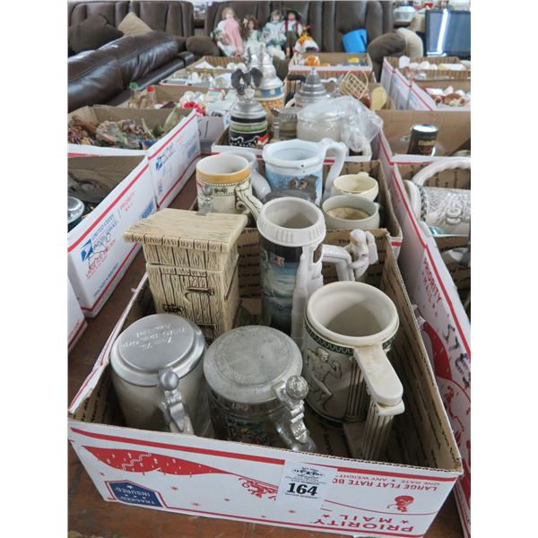 Asst. Collector Steins - 3 Boxes