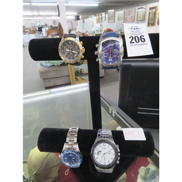 4 Invicta/Other Man's Sport Watch 4 X $