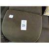 Image 2 : Brown Microfiber Reclining Double Theater Seats