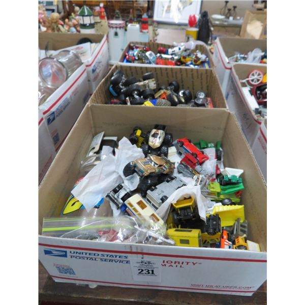 Matchbox, Mini Cars, Mini Match Trucks - 3 Boxes