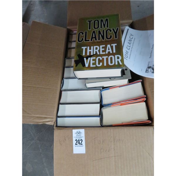 Tom Clancy Hardcover Books