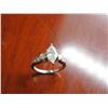 Image 3 : 18K WG Ring w/8 Round Cut Diamonds.  Diamonds are Prong Set 4.2g -