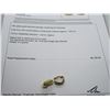 Image 1 : 14K YG Diamond Earrings w/44 Round Cut Diamonds.  Diamonds are Pave Set 6.3g