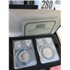 Image 1 : 2 JFK Anniversary Edition Coins w/COA