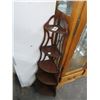 Image 1 : Mahogany 5 Level Corner Shelf