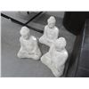 Image 1 : 3 Buddha Concrete Statuary 3 X $