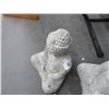 Image 2 : 3 Buddha Concrete Statuary 3 X $