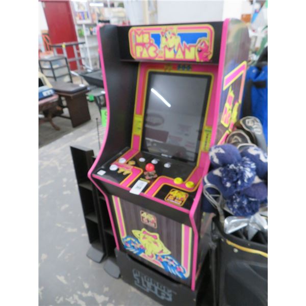 MS Pac Man Mini Upright Arcade Game