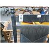 Image 2 : 2-Black Rush Seat Rockers - 2 X $