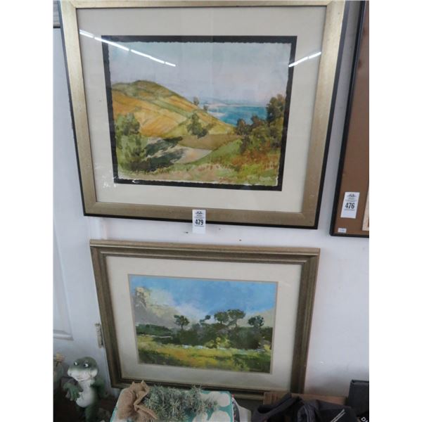 Framed Landscape Wall Art - 2