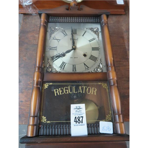 Regulator Pendulum Mantle Clock