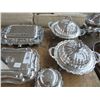 Image 2 : Large Lot of Asst. Silverplate Dishes, Plates, More