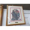 Image 1 : Norman Rockwell Framed Art Doctor and The Doll - 16 X 20