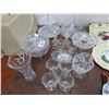 Image 1 : China and Pressed Glass, Vase, Bowls, Dishes, 2 Tier Tray