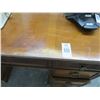 Image 2 : 9 Drawer Mahogany Student Desk